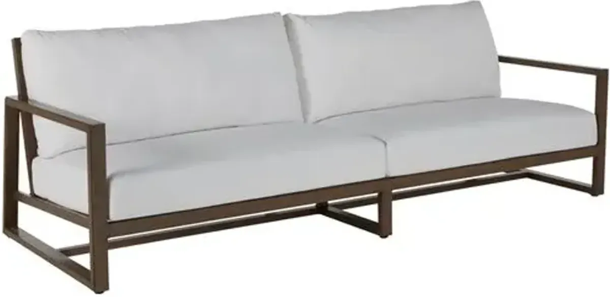 Avondale Outdoor Aluminum Sofa - Summer Classics
