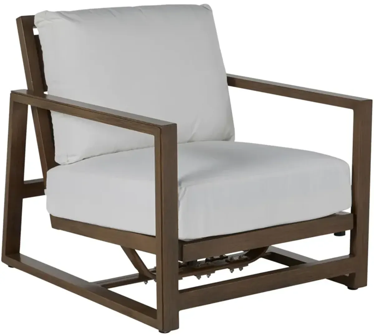 Avondale Outdoor Aluminum Spring Lounge Chair