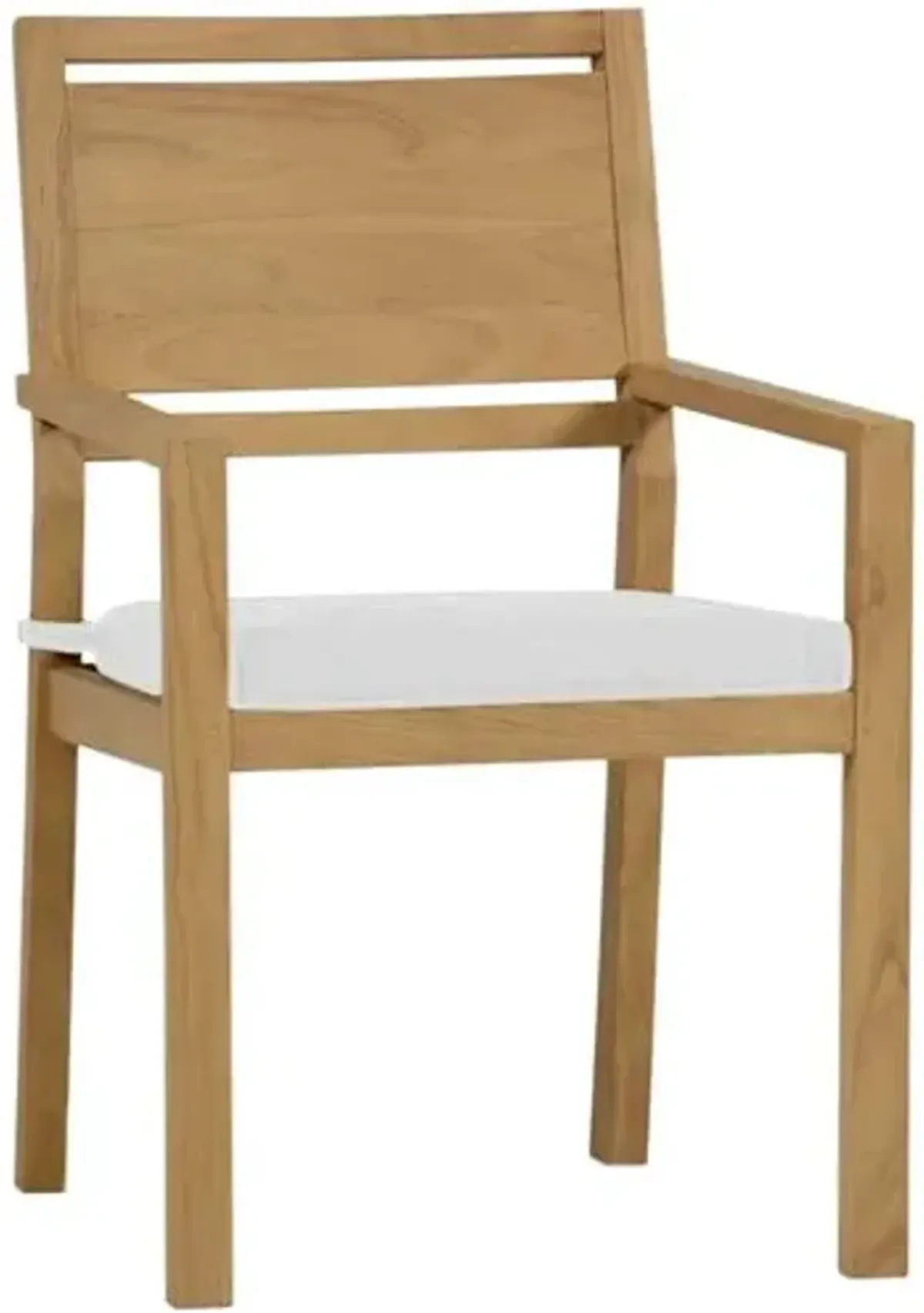 Avondale Outdoor Teak Armchair - Summer Classics - Brown