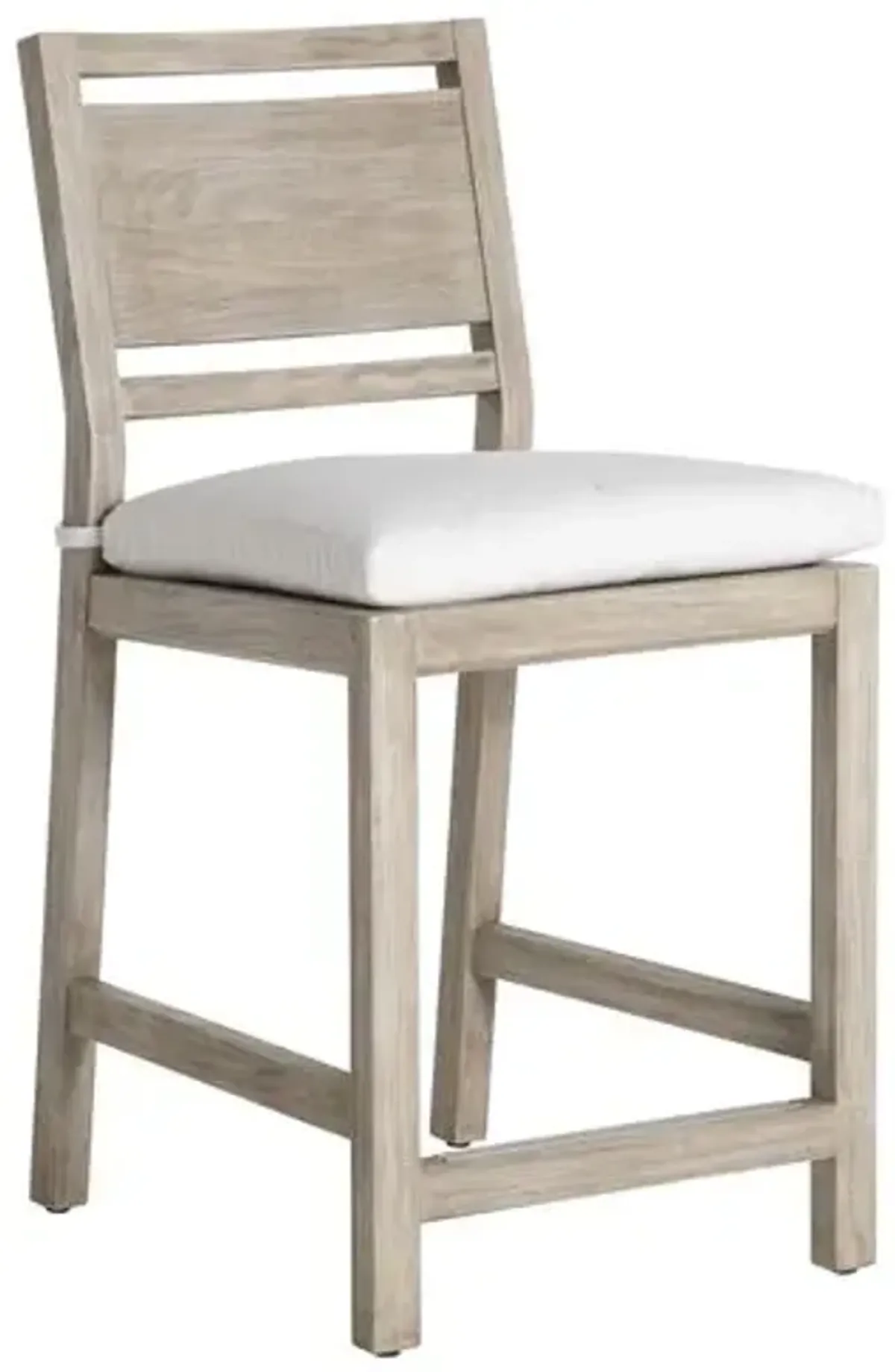 Avondale Outdoor Teak Counter Stool - Summer Classics