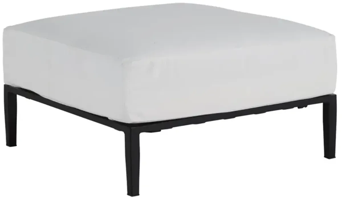 Havana Outdoor Aluminum Ottoman