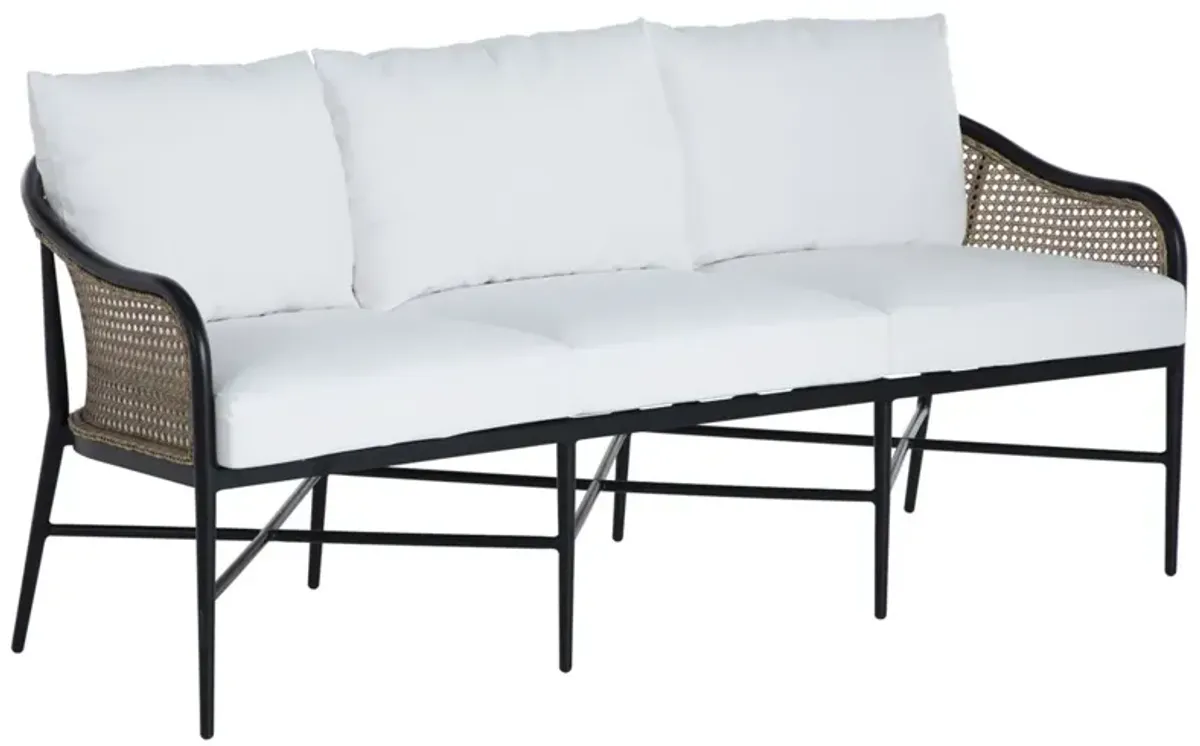 Havana Outdoor Wicker Euro Sofa