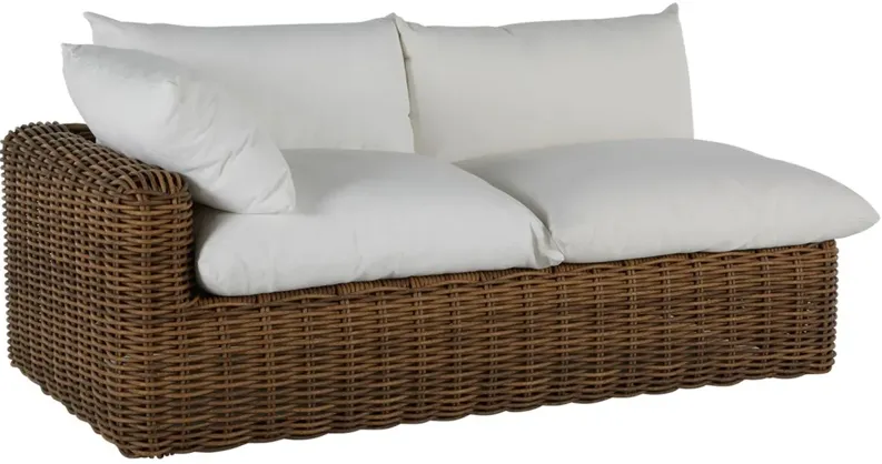 Montecito Outdoor Woven Wicker Loveseat