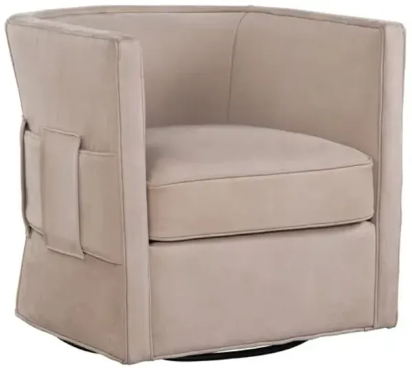 Oakridge Leather Swivel Chair