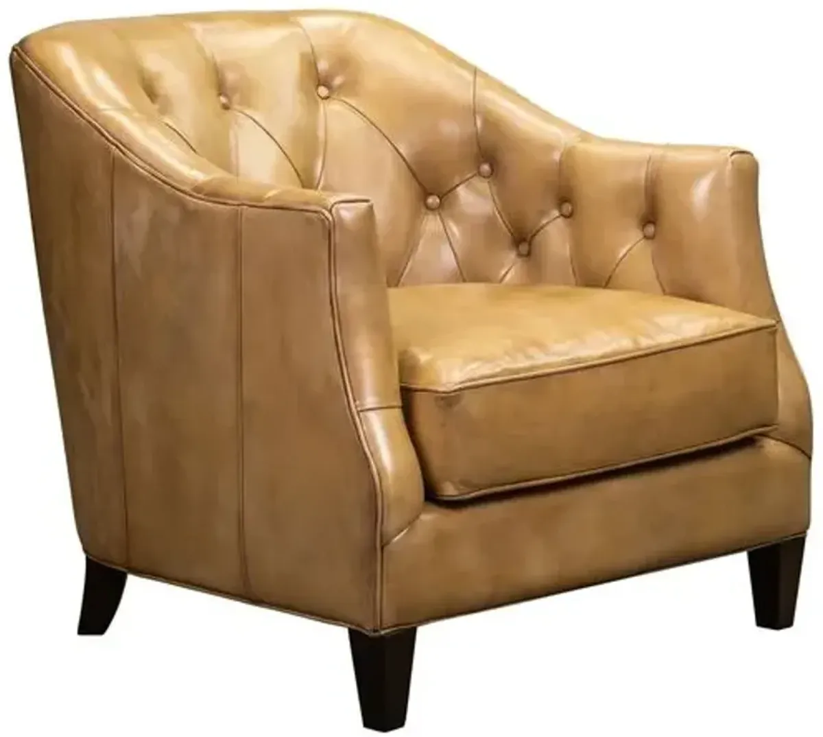 Westmoor Leather Chair - Bedford Branston - Brown
