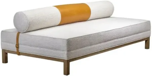 Ellington Performance Boucle Daybed - White - Comfortable, Sturdy