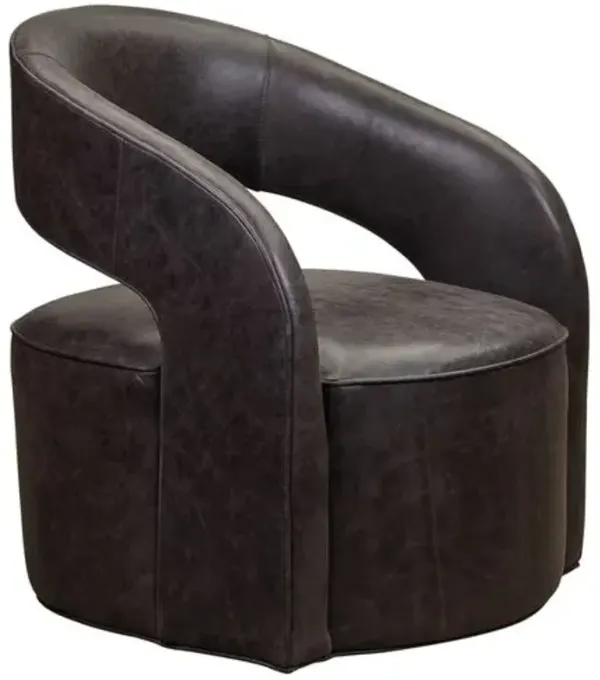 Ellsworth Leather Swivel Chair
