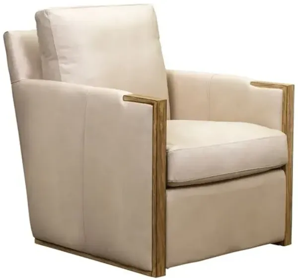 Hadley Leather Swivel Chair