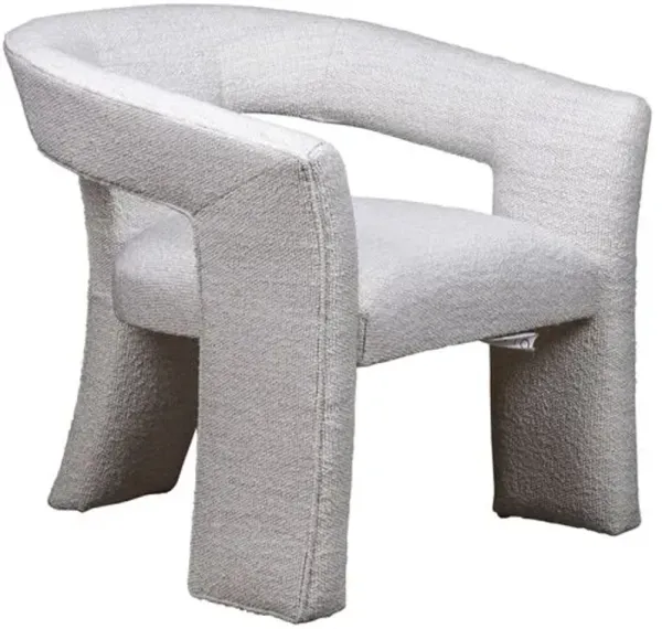 Marlborough Performance Boucle Chair - Del Ray Pearl - White