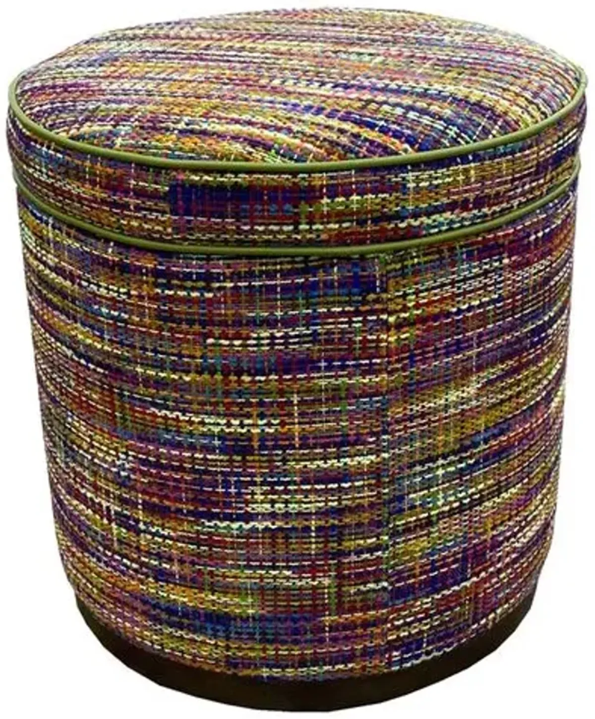 Fulton Performance Swivel Storage Ottoman - Multi