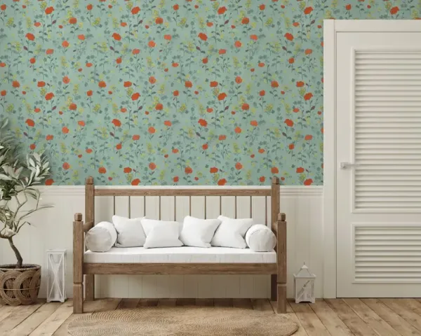 Paule Marrot, Poppies Wallpaper