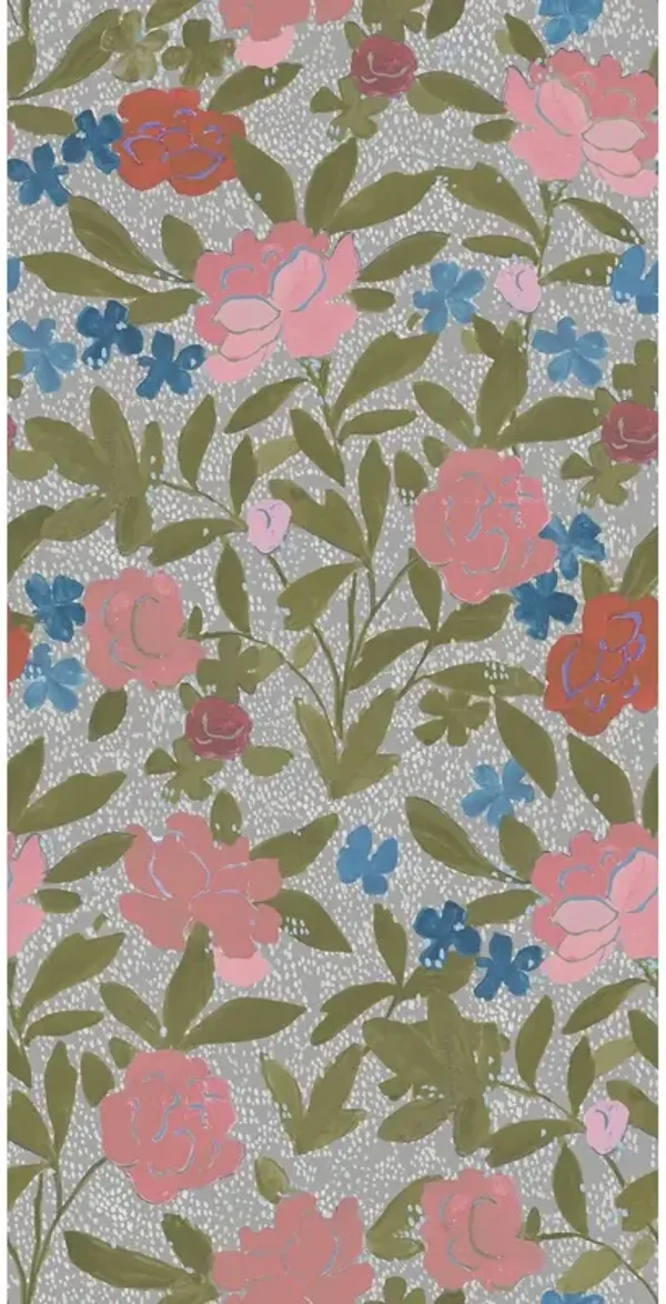 Paule Marrot, Large Scale Floral Bouquet Wallpaper