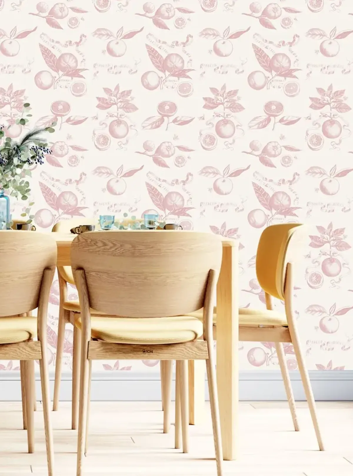 Yuki Osada, Citrus Toile Wallpaper