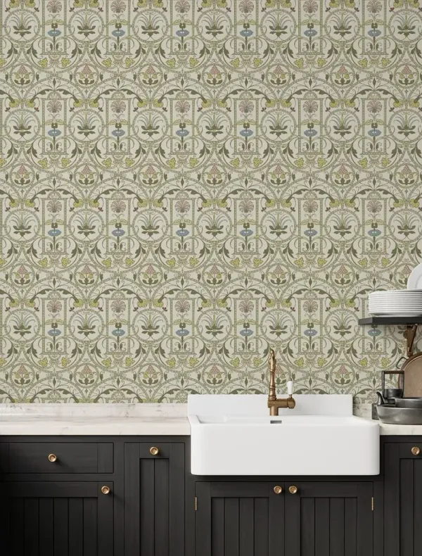 Yuki Osada, Geometric Papyrus Wallpaper