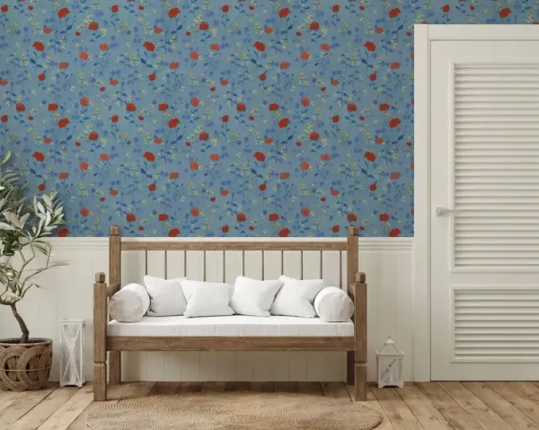 Paule Marrot, Poppies Wallpaper