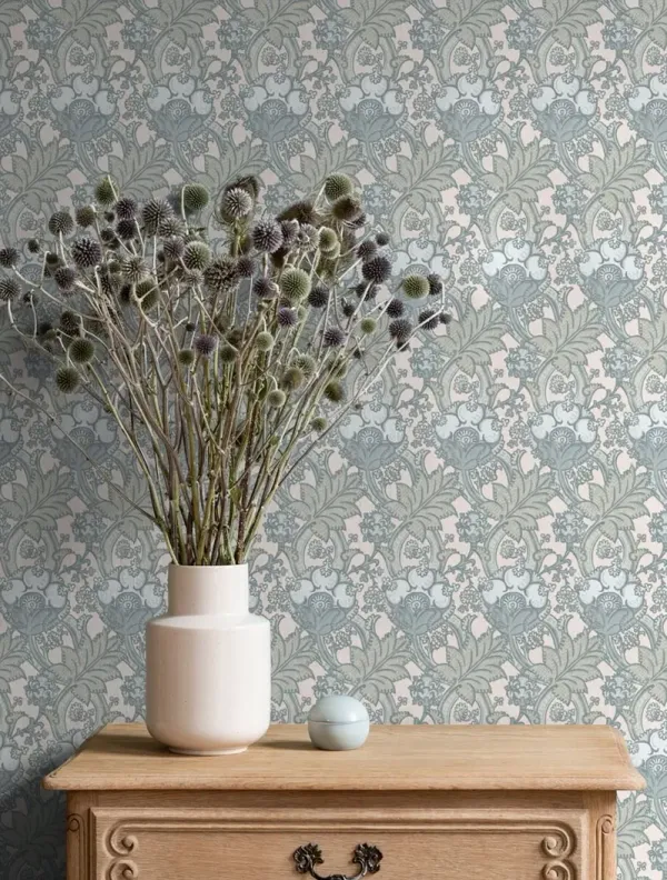 Yuki Osada, Peonies and Vine Wallpaper