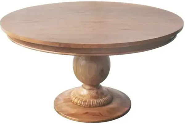 Charlotte Round Pedestal Dining Table - Ave Home
