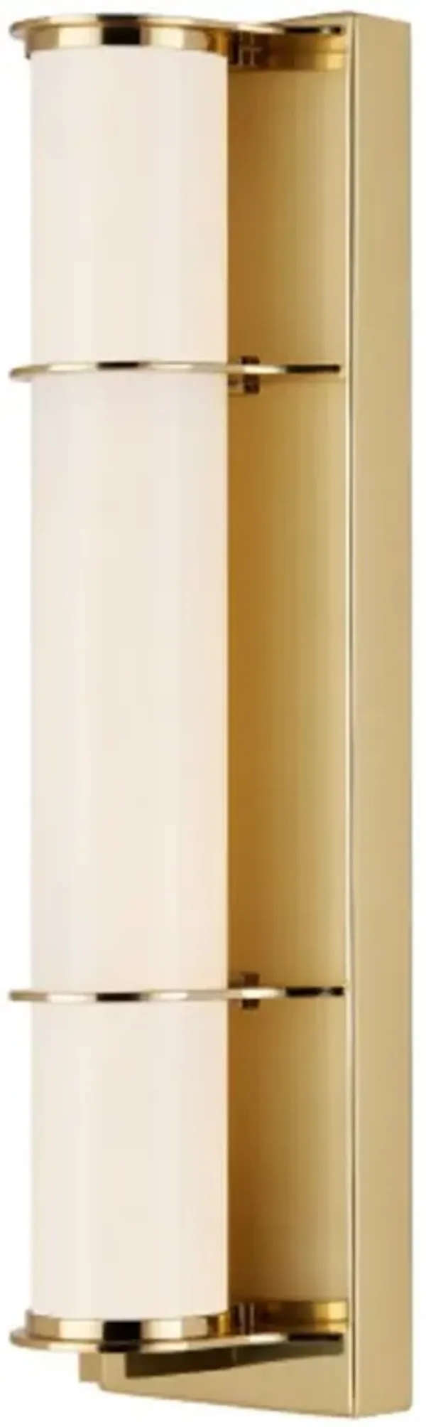 Blaine Bath Wall Sconce - Polished Brass - Currey & Company