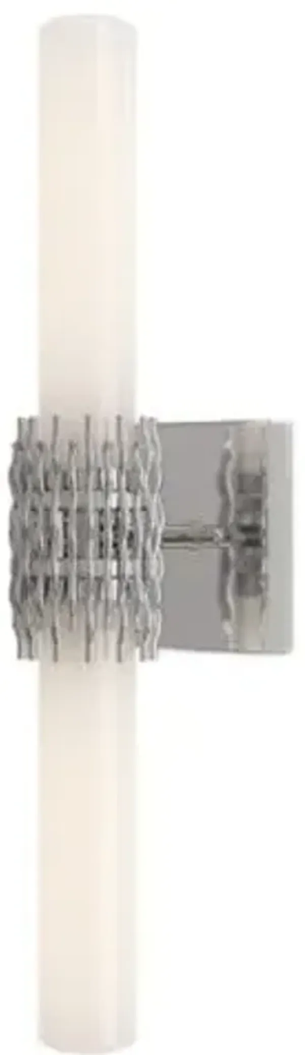 Brietta Bath Wall Sconce - Currey & Company - Silver