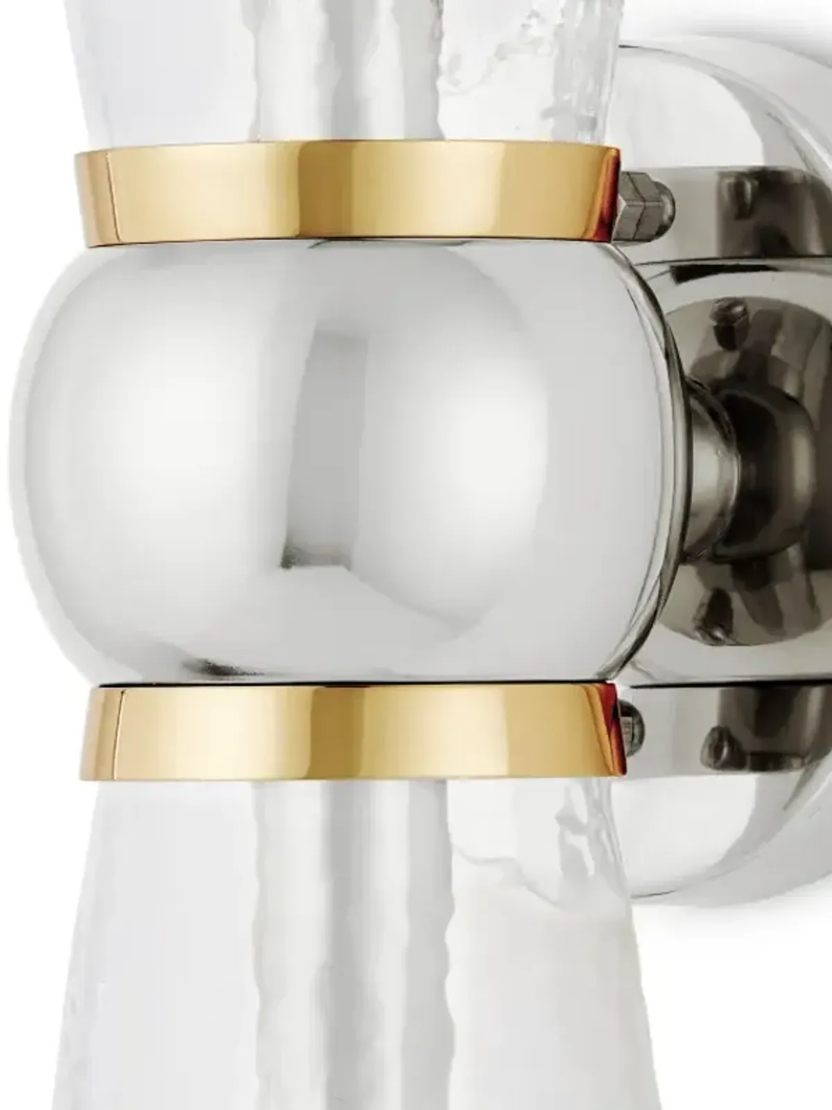 Byford Bath Wall Sconce - Currey & Company - Silver