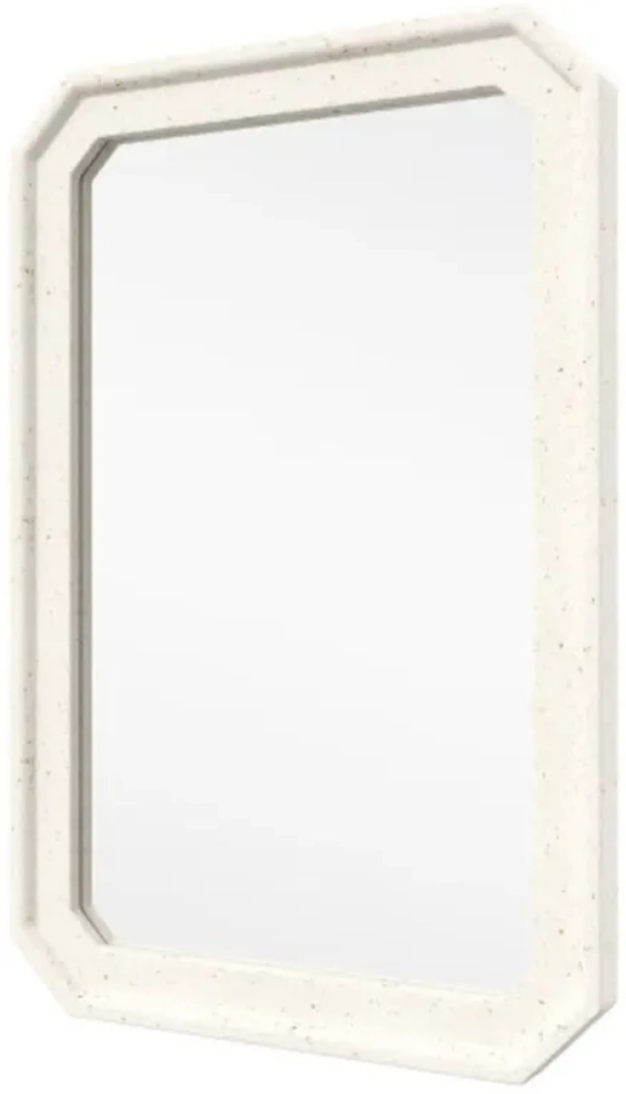 Carson Speckled Wall Mirror Ivory Terrazzo Currey And Company One Kings ...