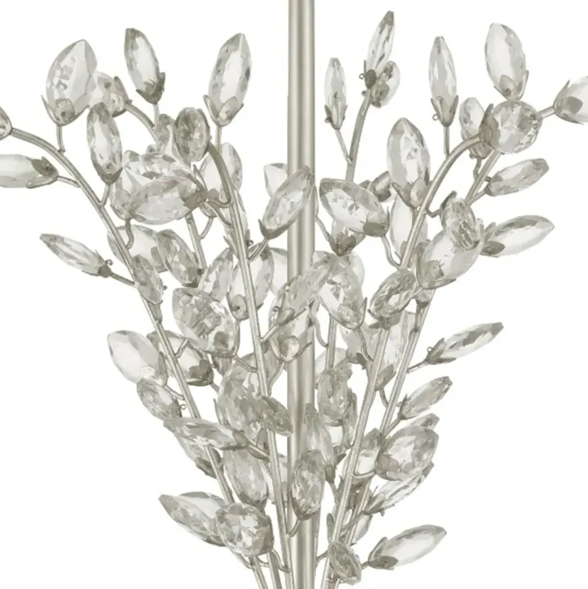 Forget Me Not Crystal Floor Lamp - Currey & Company
