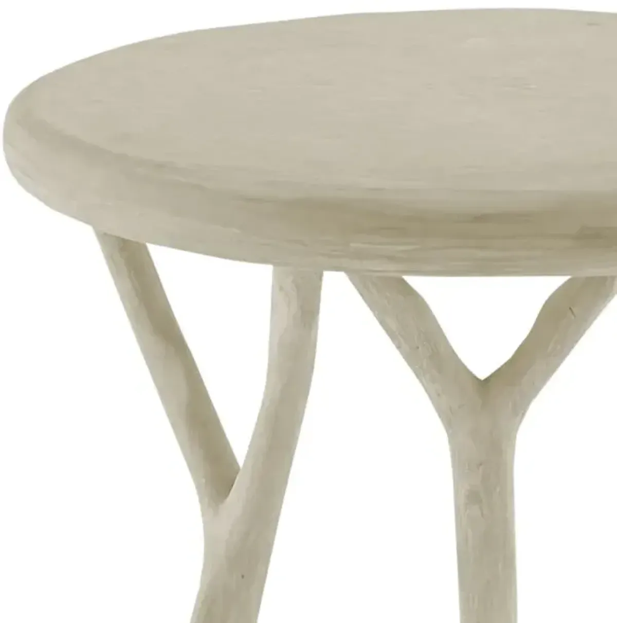 Hidcote Indoor/Outdoor Concrete Accent Table, Gray