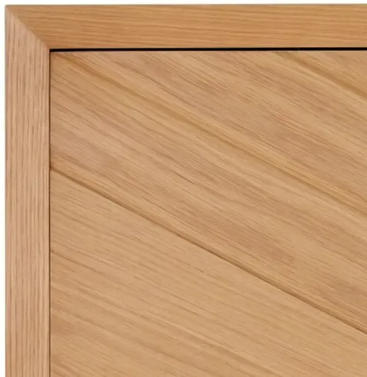 Margot 4-Door Oak Credenza - Natural - Currey & Company - Brown