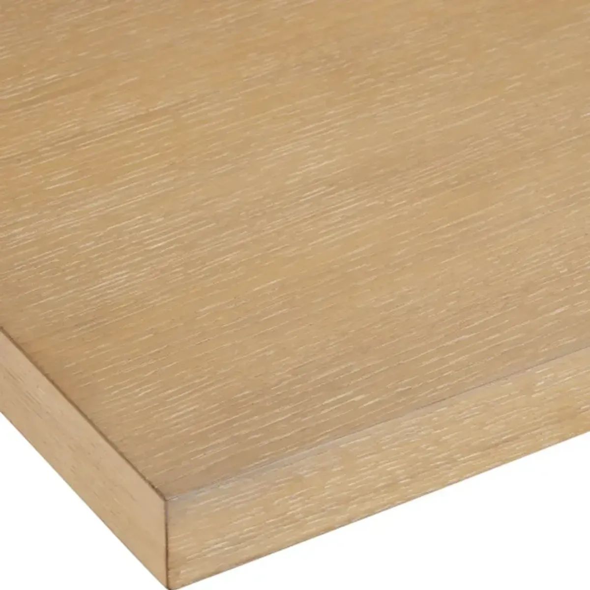 Morombe Washed Oak Console Table, Natural