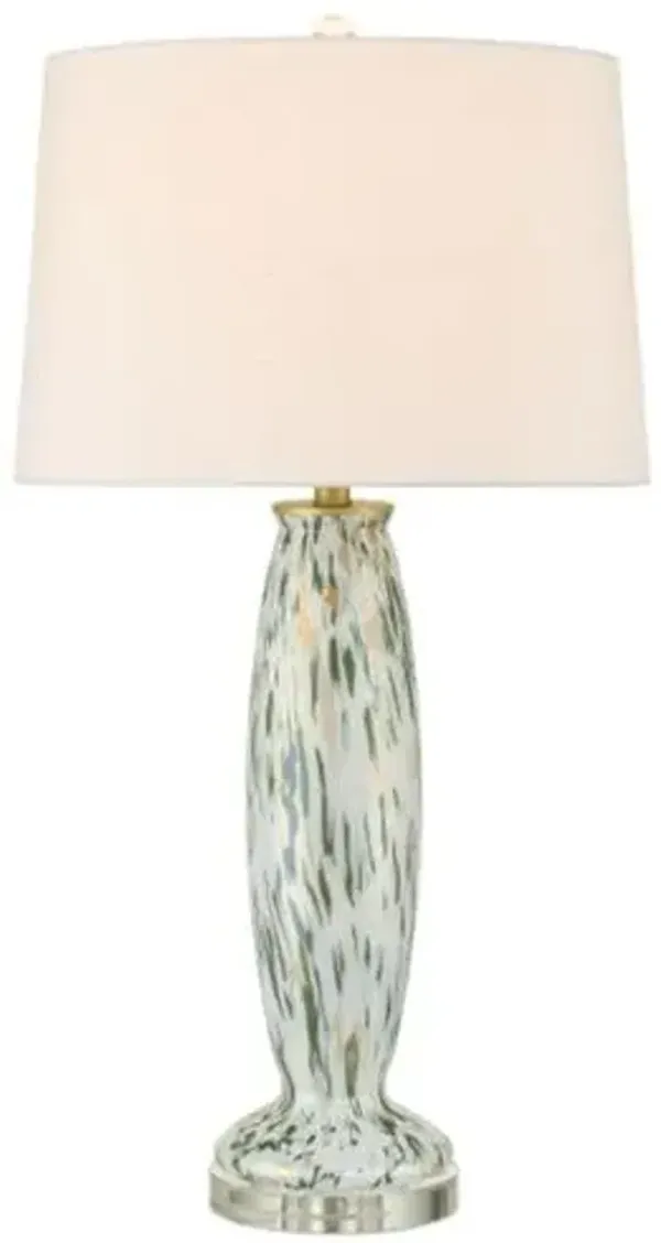 Motte Glass Table Lampcolor - Currey & Company - Multi-color