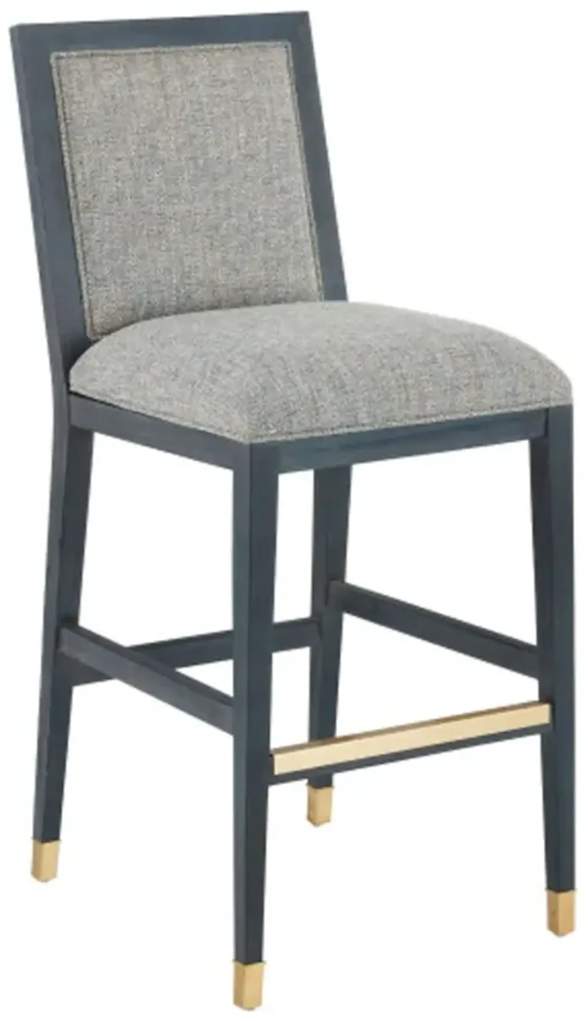 Santos Performance Fabric Rattan Bar Stool