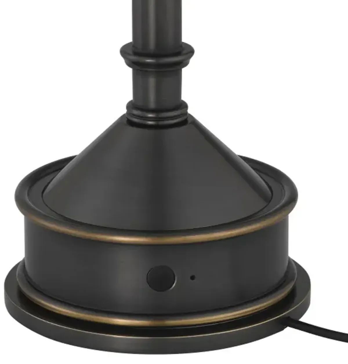 Traipse Cordless Table Lamp - Currey & Company - Black