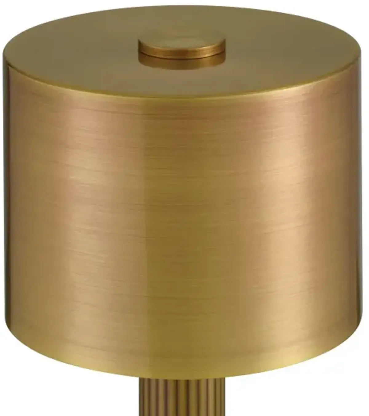Traverse Cordless Table Lamp - Currey & Company - Gold