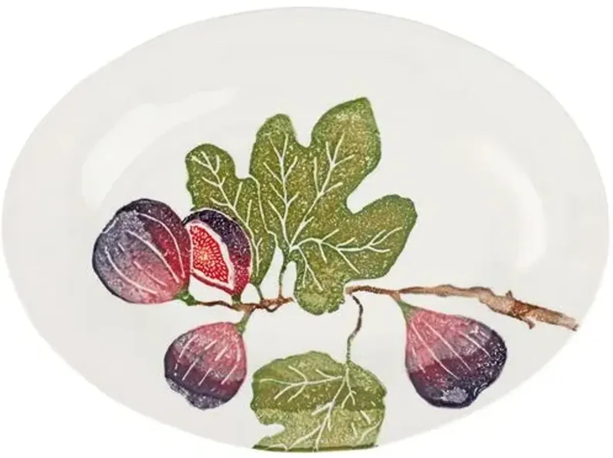 Fico Oval Plattercolor - VIETRI - Purple