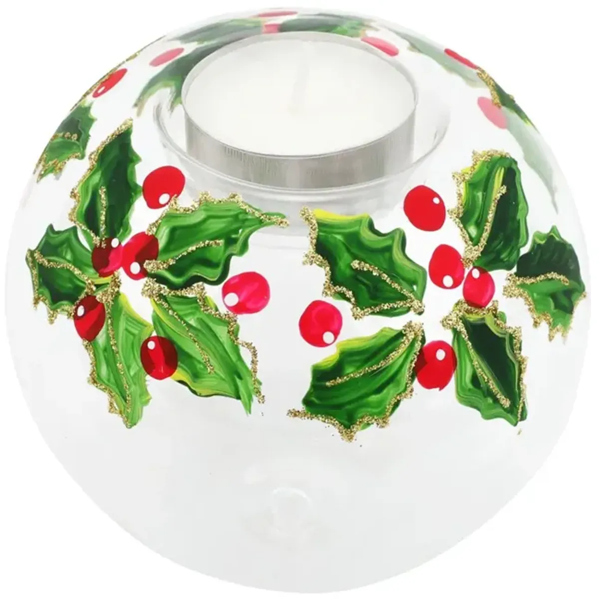 Illuminare Holly Votive, Green