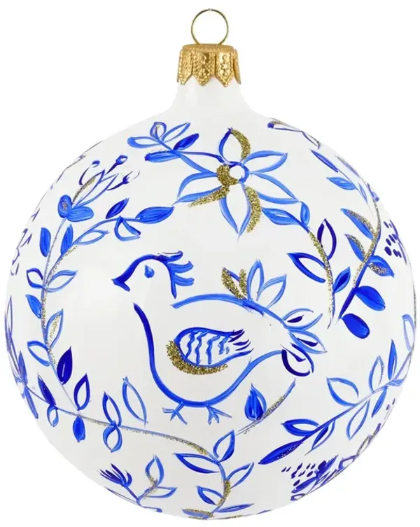 Ornaments Birds Ornament, Blue and White