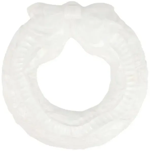 Pietra Natale Figural Wreath - White - VIETRI - Handcrafted