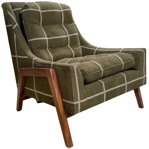 Grace Chair - West Village Fern Crypton - Kim Salmela - Green
