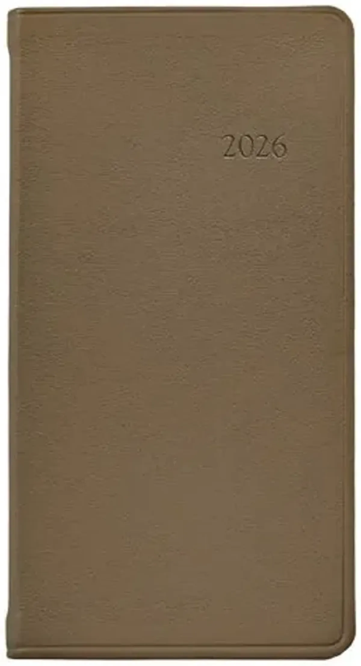 2026 Datebook 6" Pocket Journal - Beige