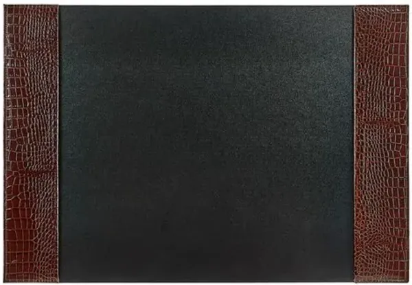 Leather Desk Blotter - Brown