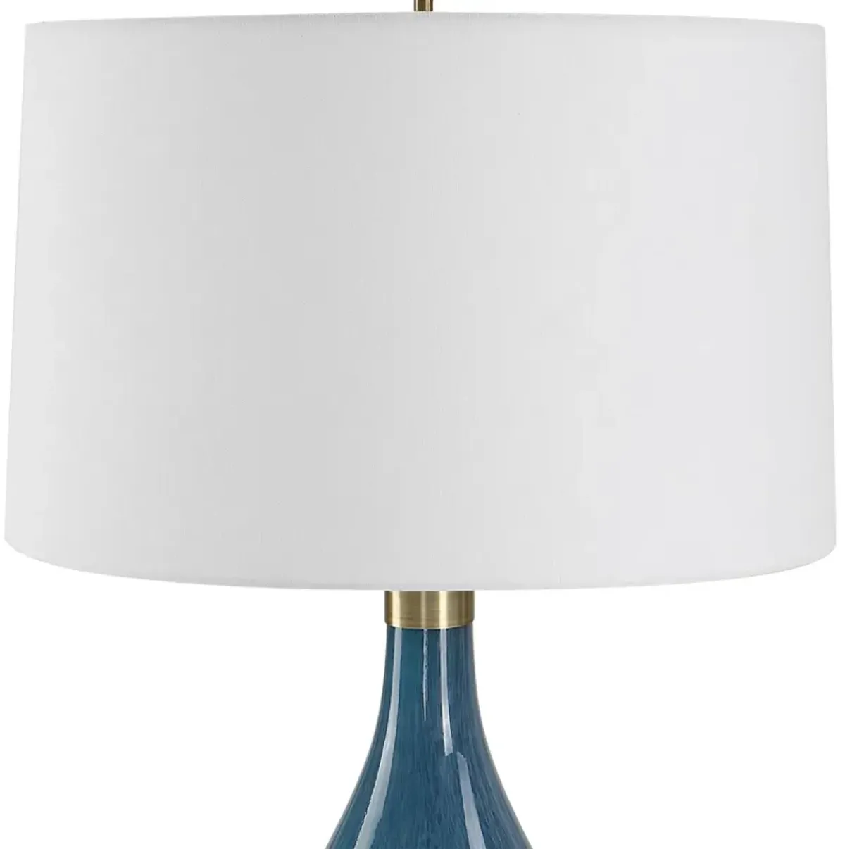 Mirabel Glass Table Lamp - Blue