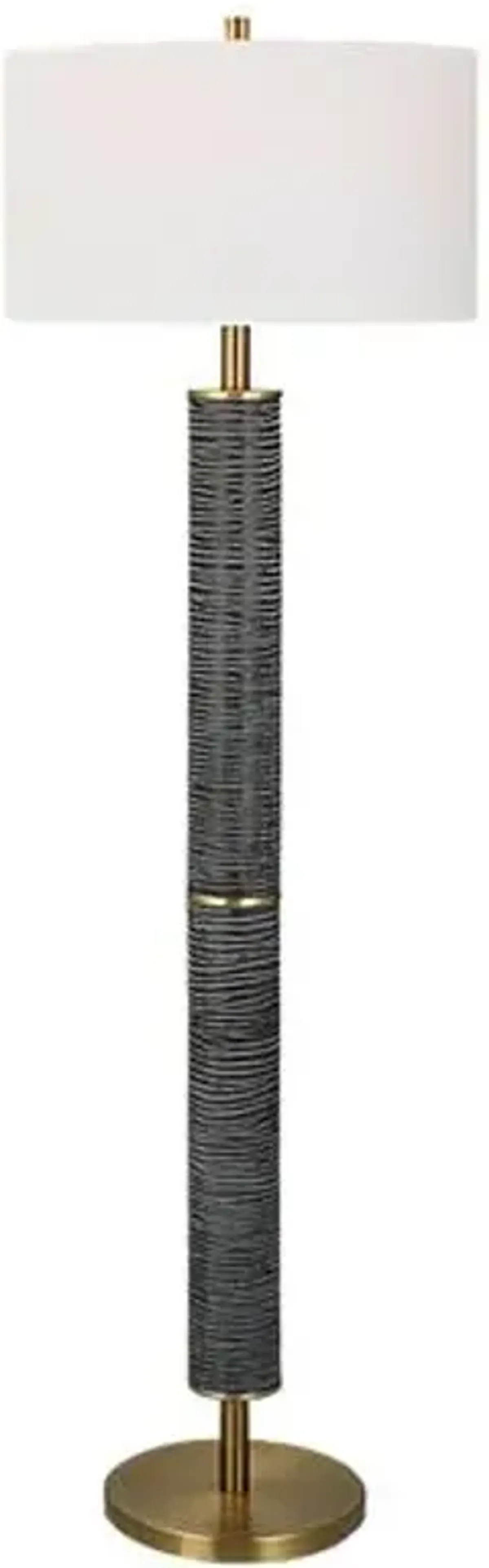 Thierry Floor Lamp - Black/Gray