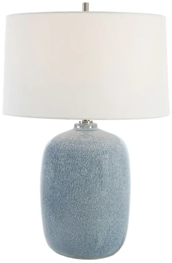Selene Ceramic Table Lamp - Blue