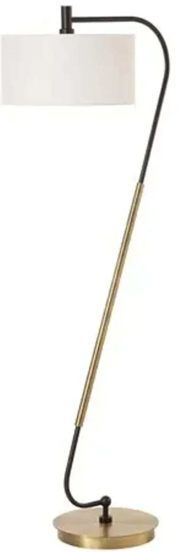 Nerea Floor Lamp - Brass