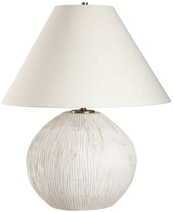 Oriana Porcelain Table Lamp - White