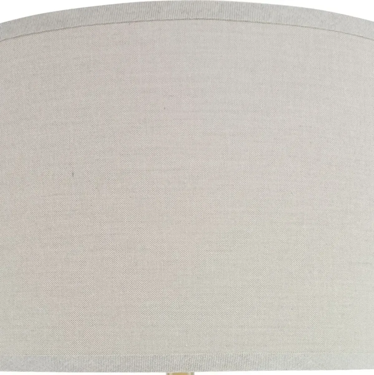 Vittoria GLASS Table Lamp - Brass/Gray