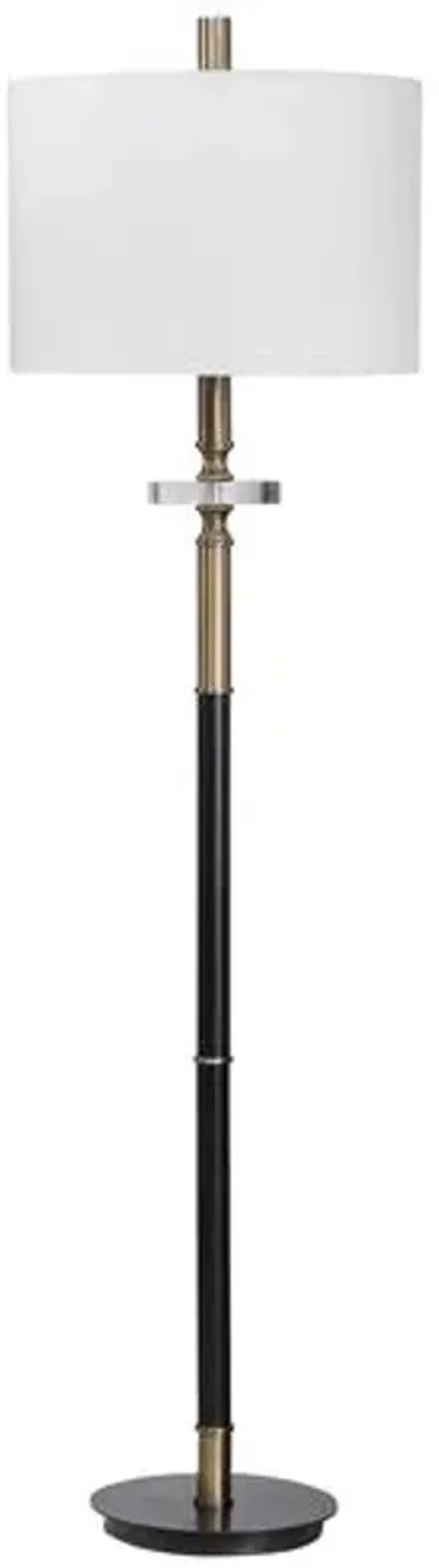 Henrik Floor Lamp - Black/Bronze