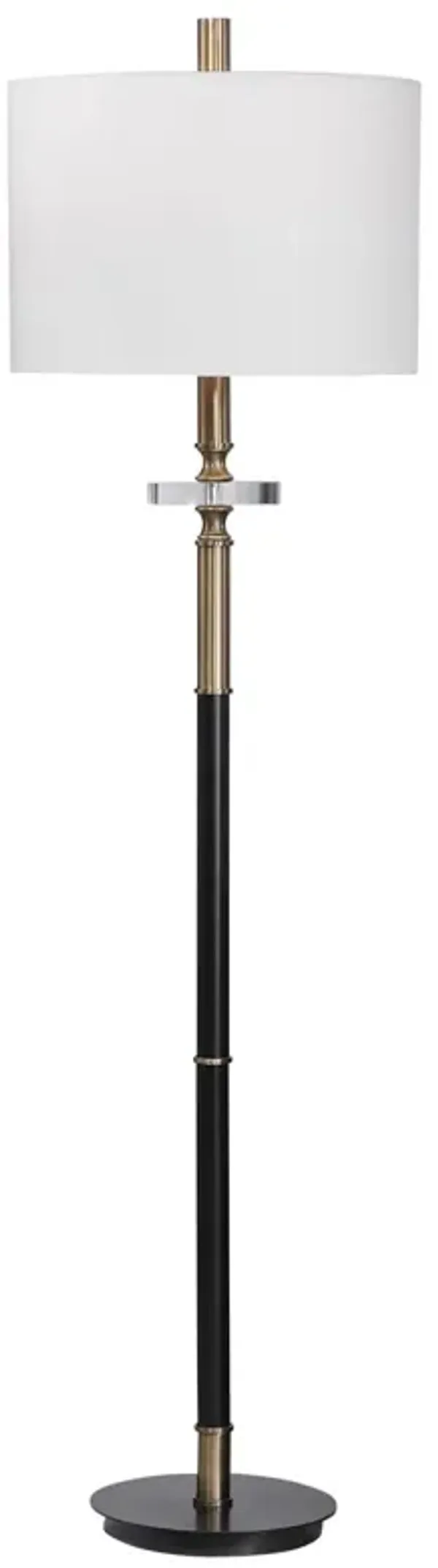 Henrik Floor Lamp - Black/Bronze