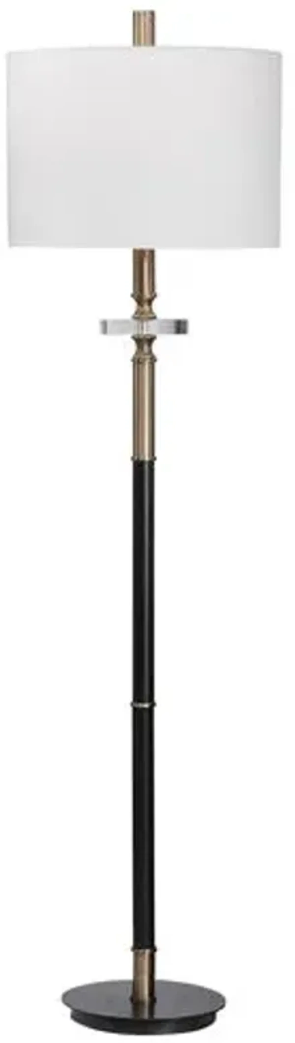 Henrik Floor Lamp - Black/Bronze