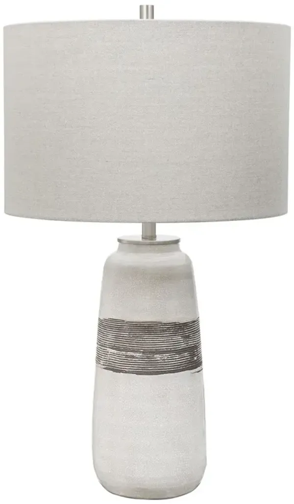 Quentin Ceramic Table Lamp - White